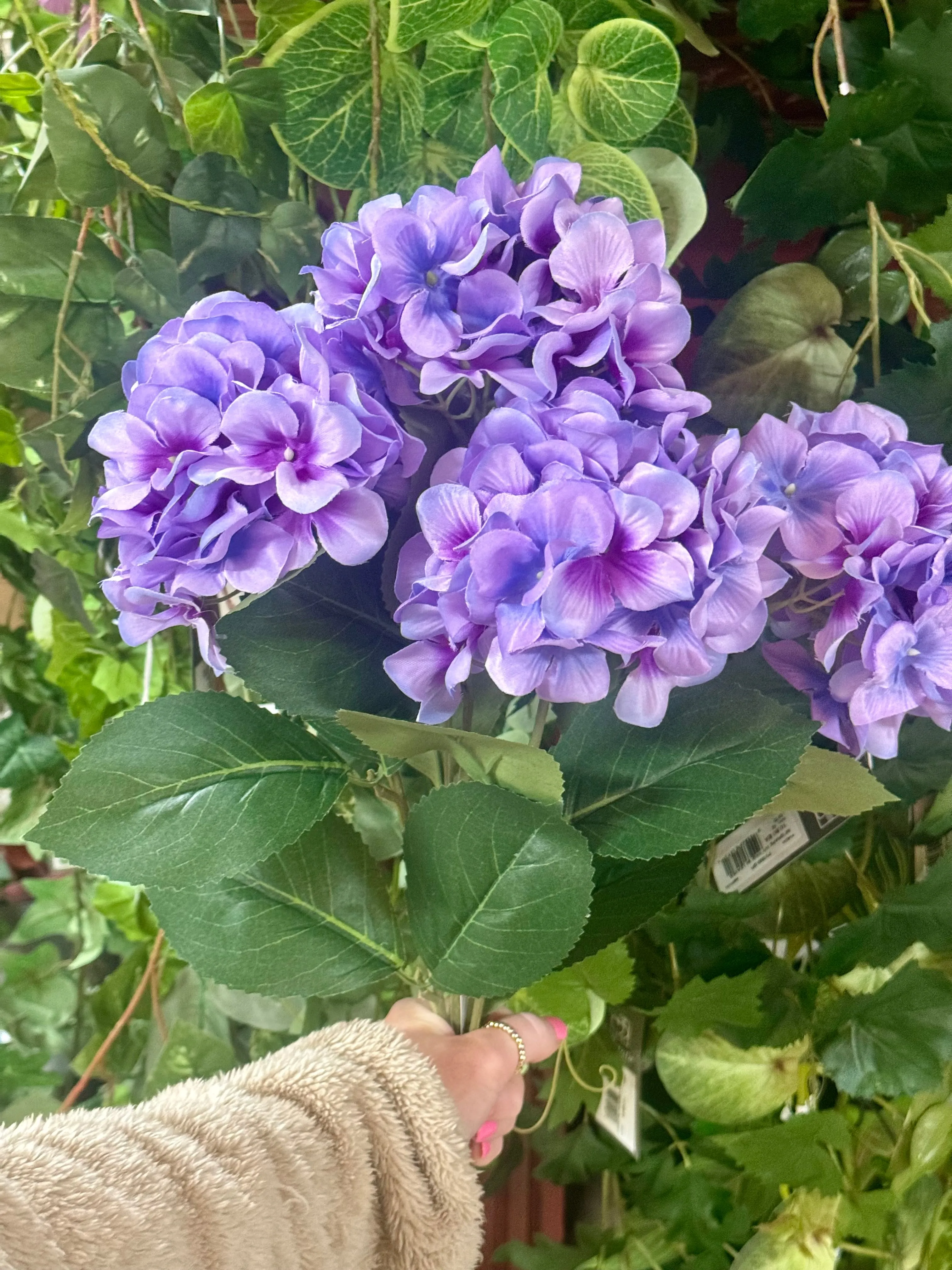 20.5 Inch Lavender Hydrangea Bush