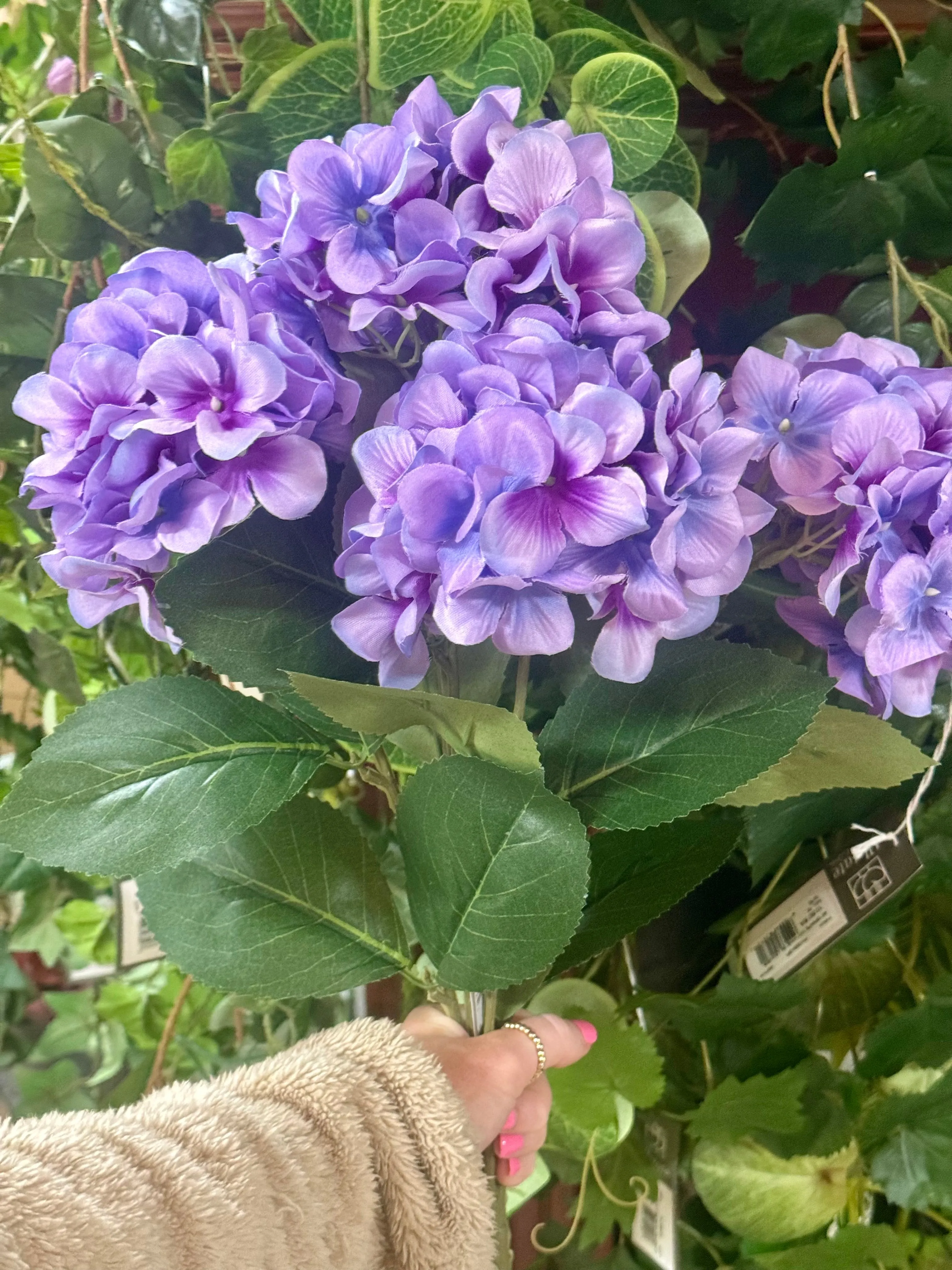 20.5 Inch Lavender Hydrangea Bush