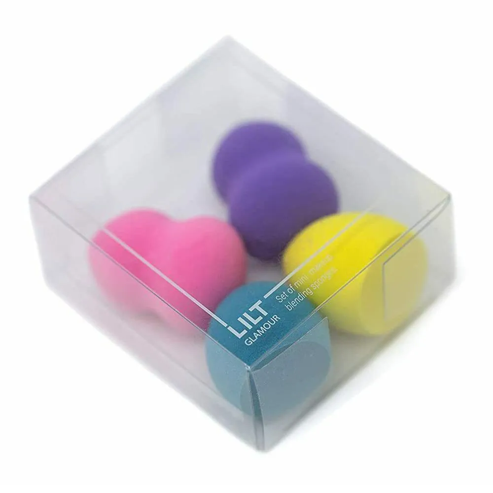 4-Pack: Lilt Beauty Mini Makeup Blending Sponges