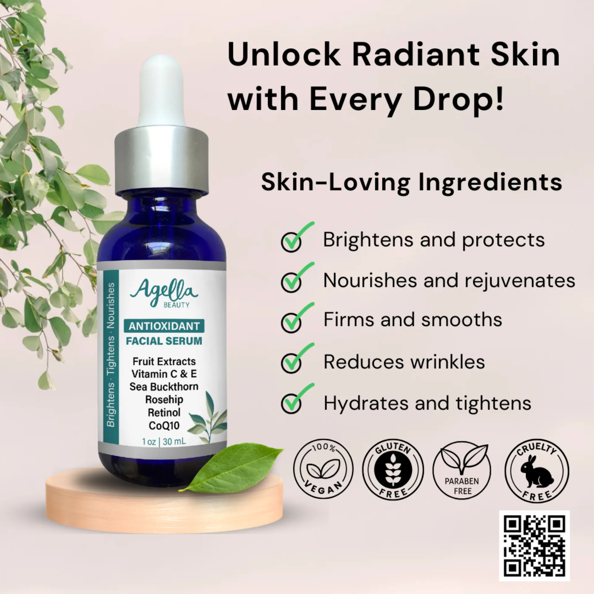 Antioxidant Facial Serum