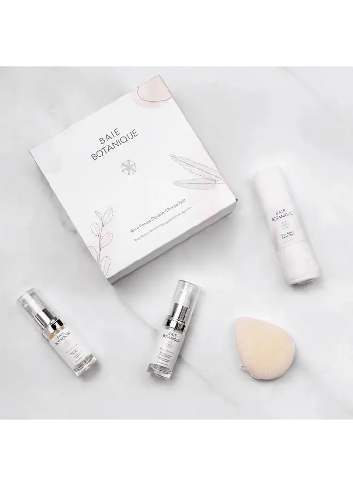 Baie Botanique Rose Renew Double Cleanse Edit