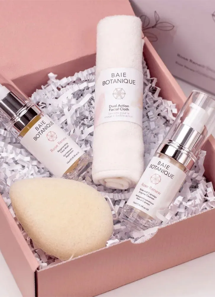 Baie Botanique Rose Renew Double Cleanse Edit