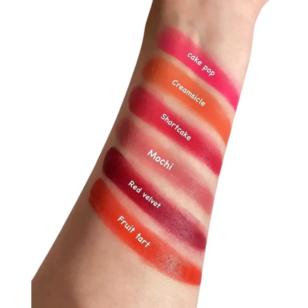 Cream Puff Natural Blush Red Velvet