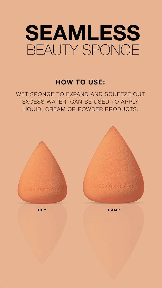 Dose of Colors Classic Seamless Beauty Sponge