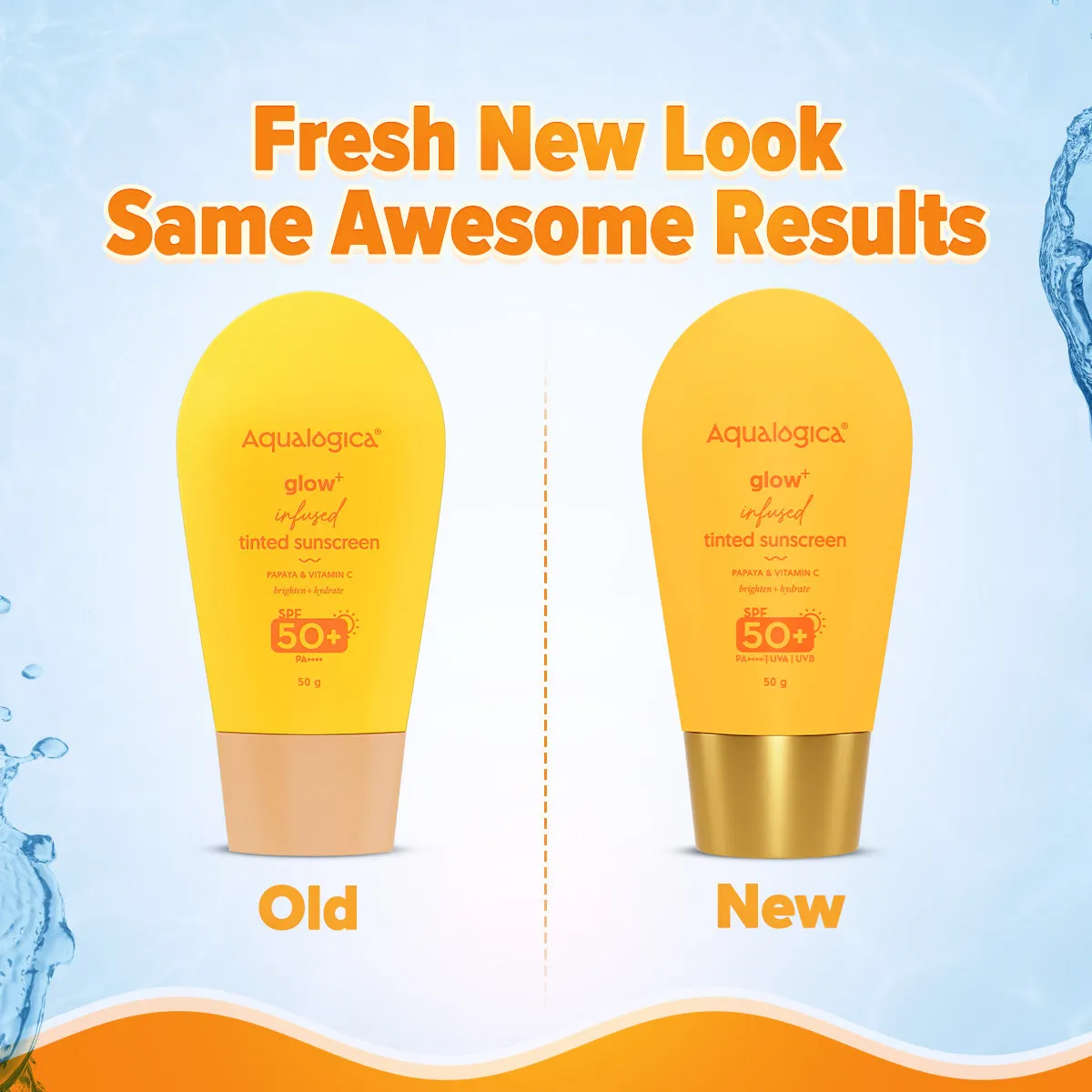 Glow  Infused Tinted Sunscreen  With Papaya & Vitamin C