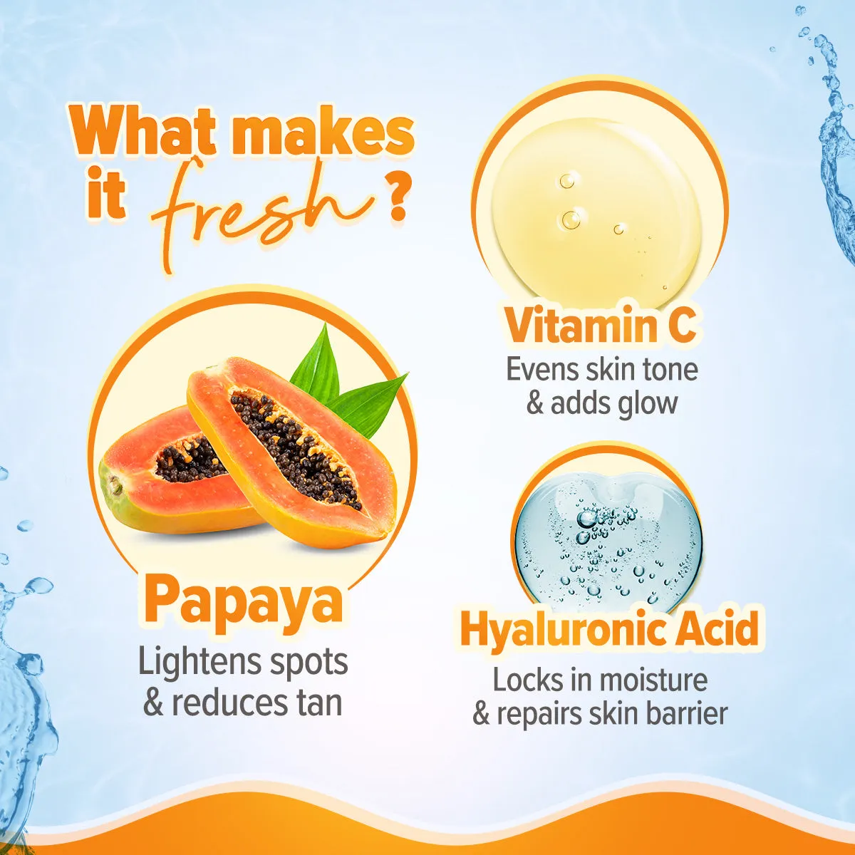 Glow  Infused Tinted Sunscreen  With Papaya & Vitamin C