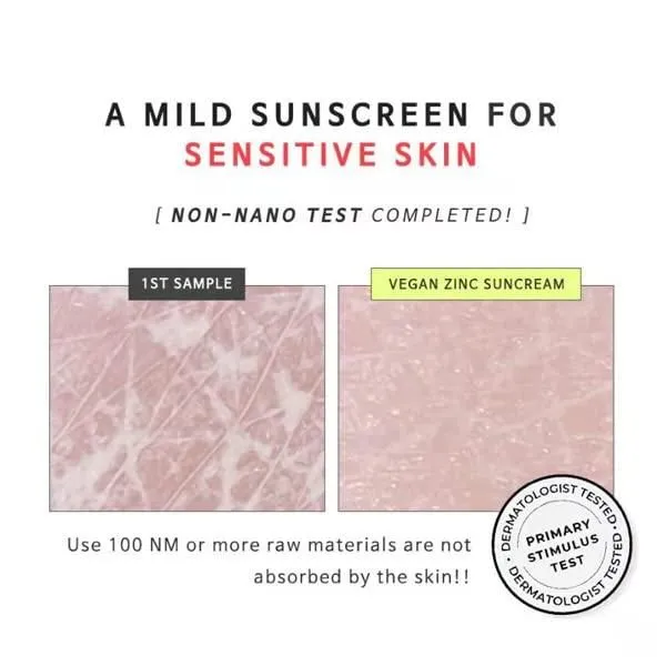 KLAVUU Vegan Zinc Suncream SPF 50  PA     50ml