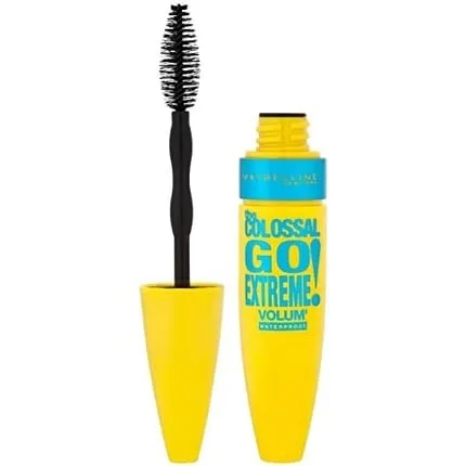 Maybelline The Colossal Go Extreme waterproof mascara, very black, 9.5 ml, Maybelline New York