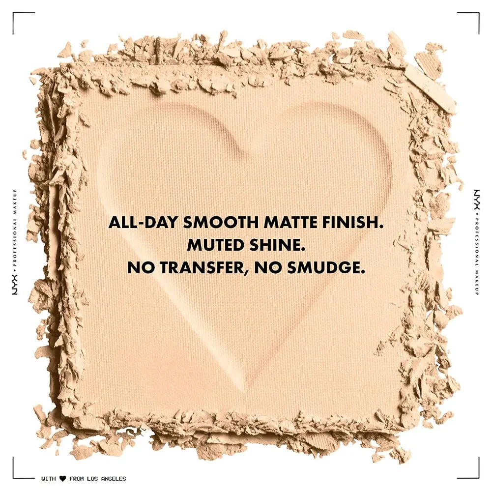 NYX PROFESSIONAL MAKEUP Can't Stop Won't Stop Mattifying Pressed Powder