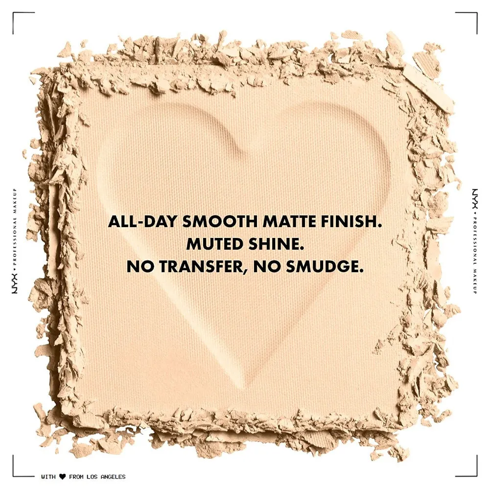 NYX PROFESSIONAL MAKEUP Can't Stop Won't Stop Mattifying Pressed Powder