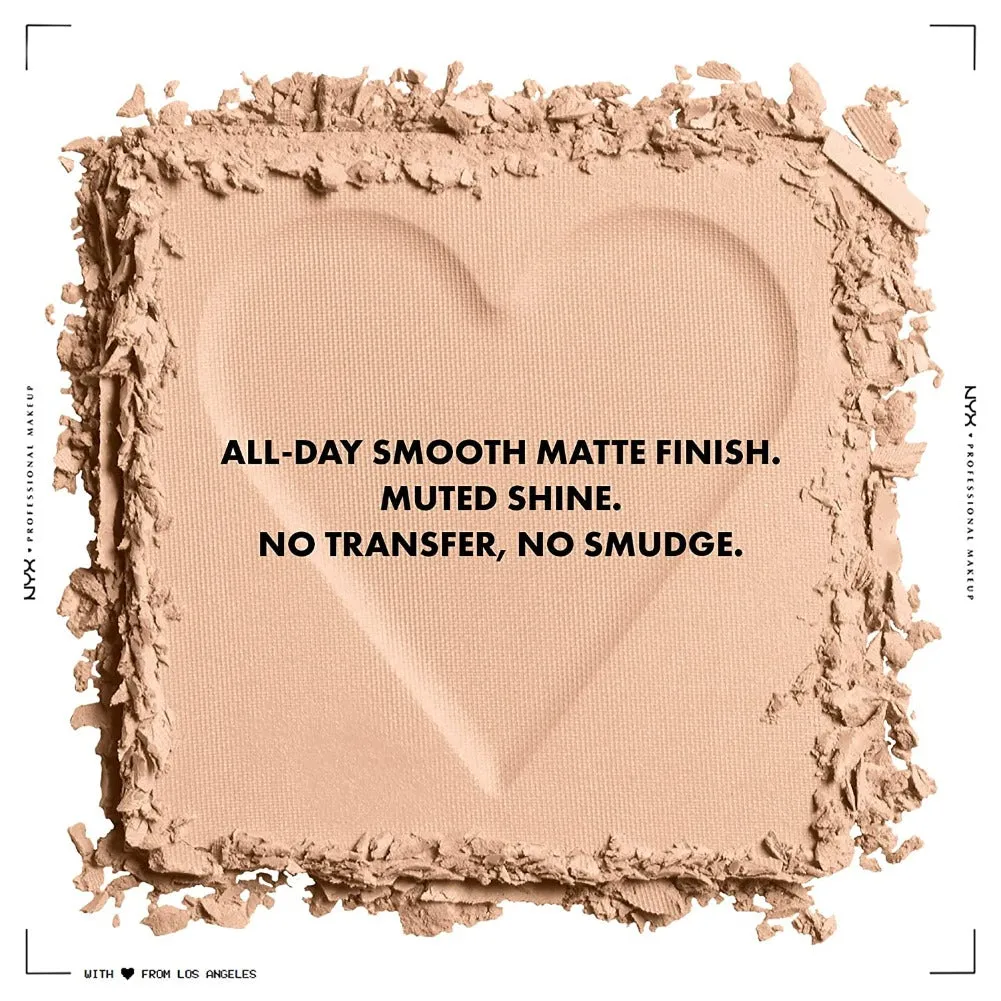 NYX PROFESSIONAL MAKEUP Can't Stop Won't Stop Mattifying Pressed Powder