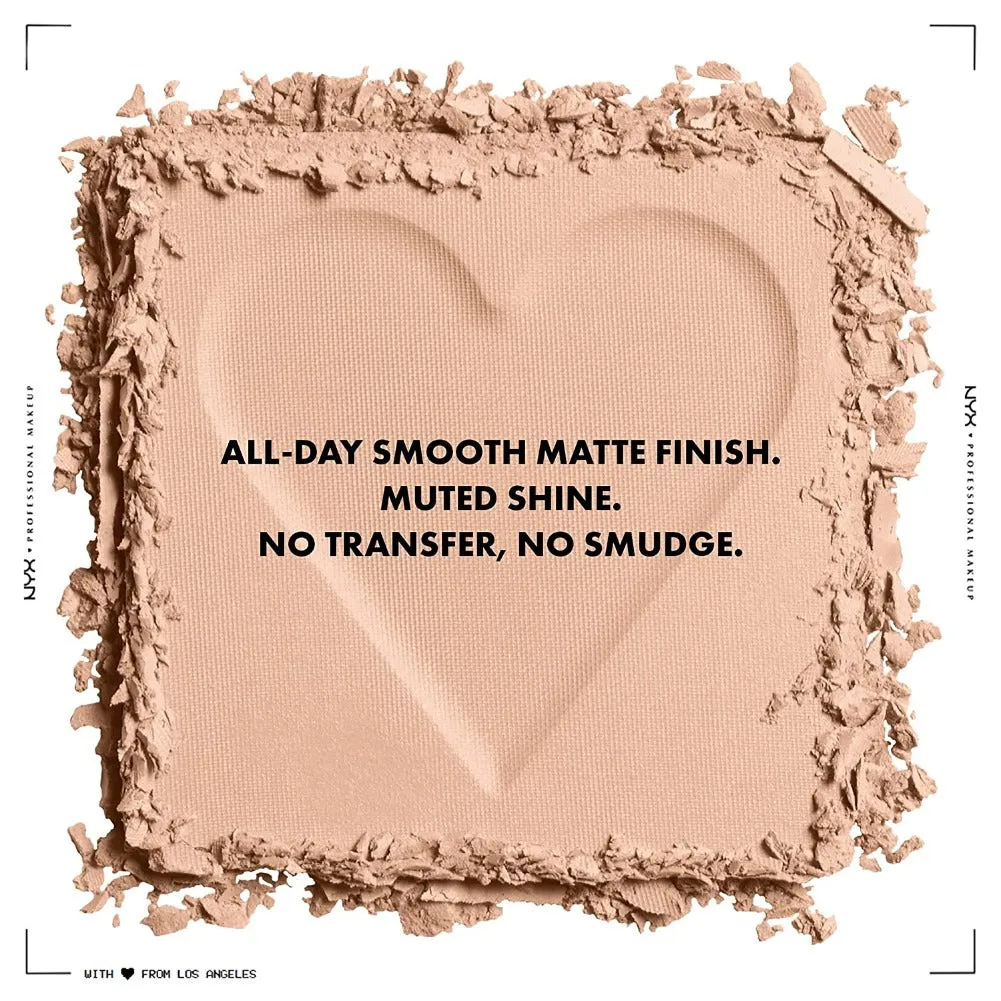 NYX PROFESSIONAL MAKEUP Can't Stop Won't Stop Mattifying Pressed Powder