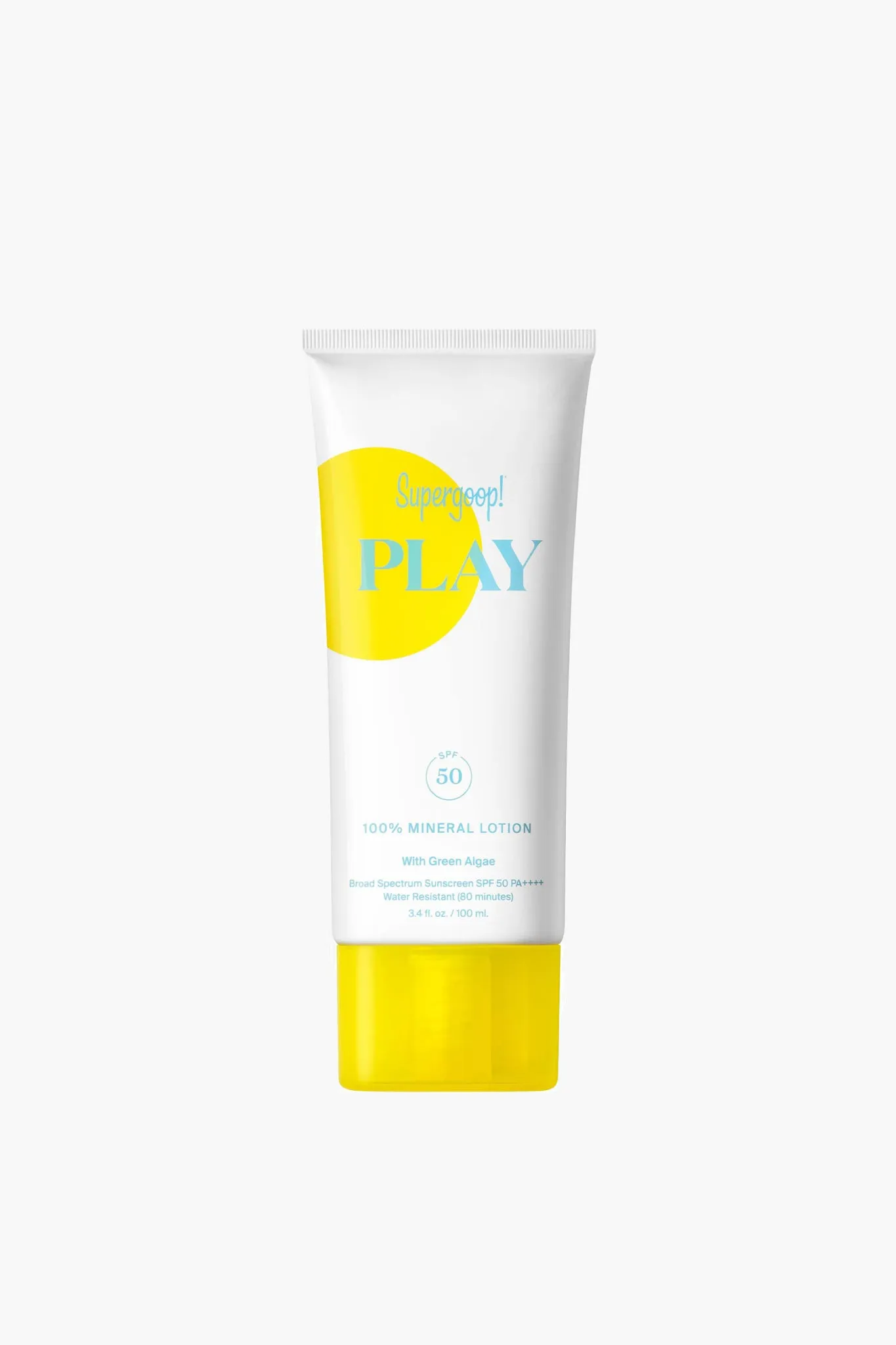 PLAY 100% Mineral Lotion SPF 50 with Green Algae