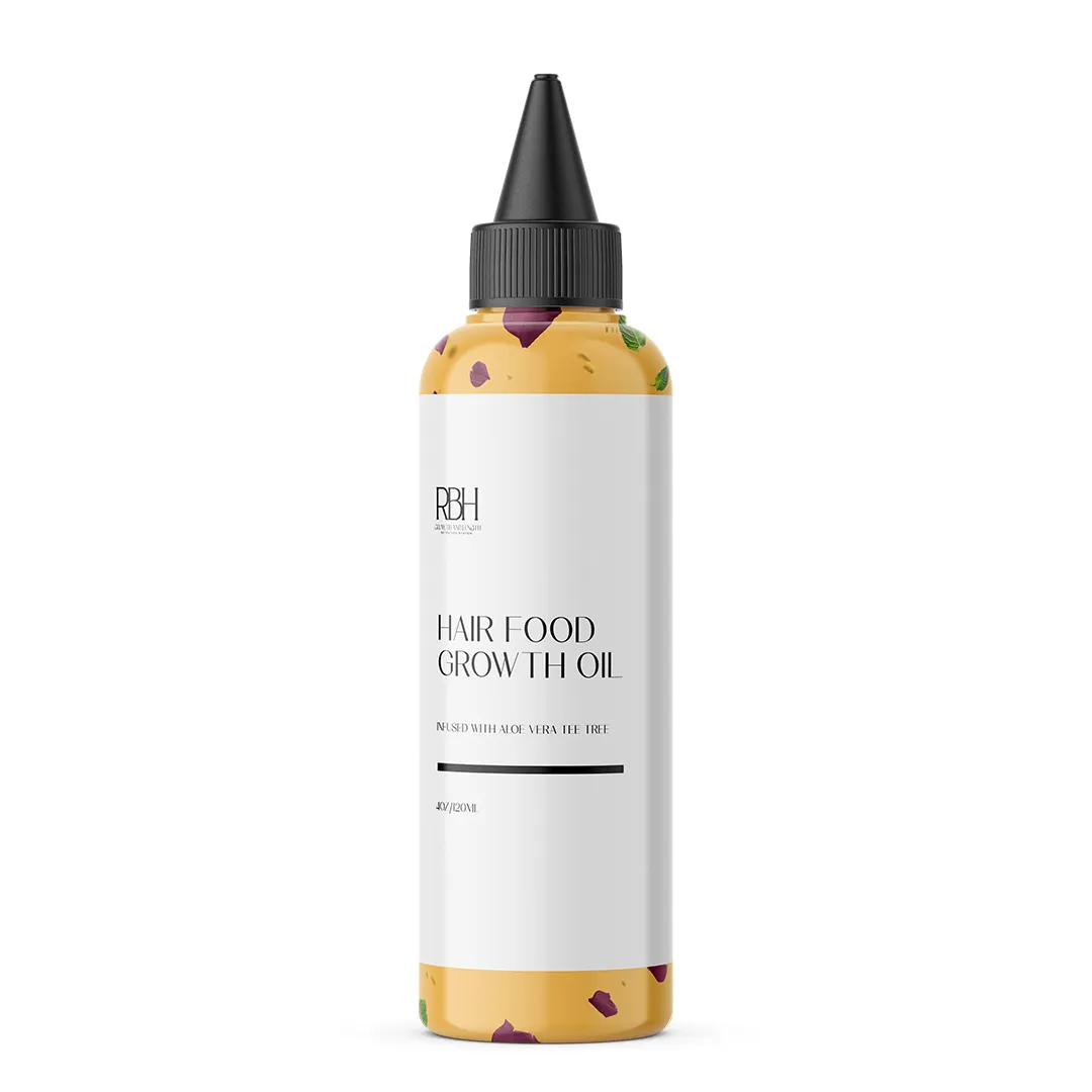 RBH  Hair Food Growth Oil (4 ounce plastic bottle)